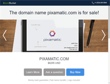 Tablet Screenshot of pixamatic.com